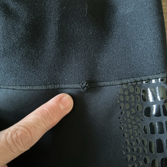 Ultracor Black Leggings with Sequin Detail - Picture 8 of 8